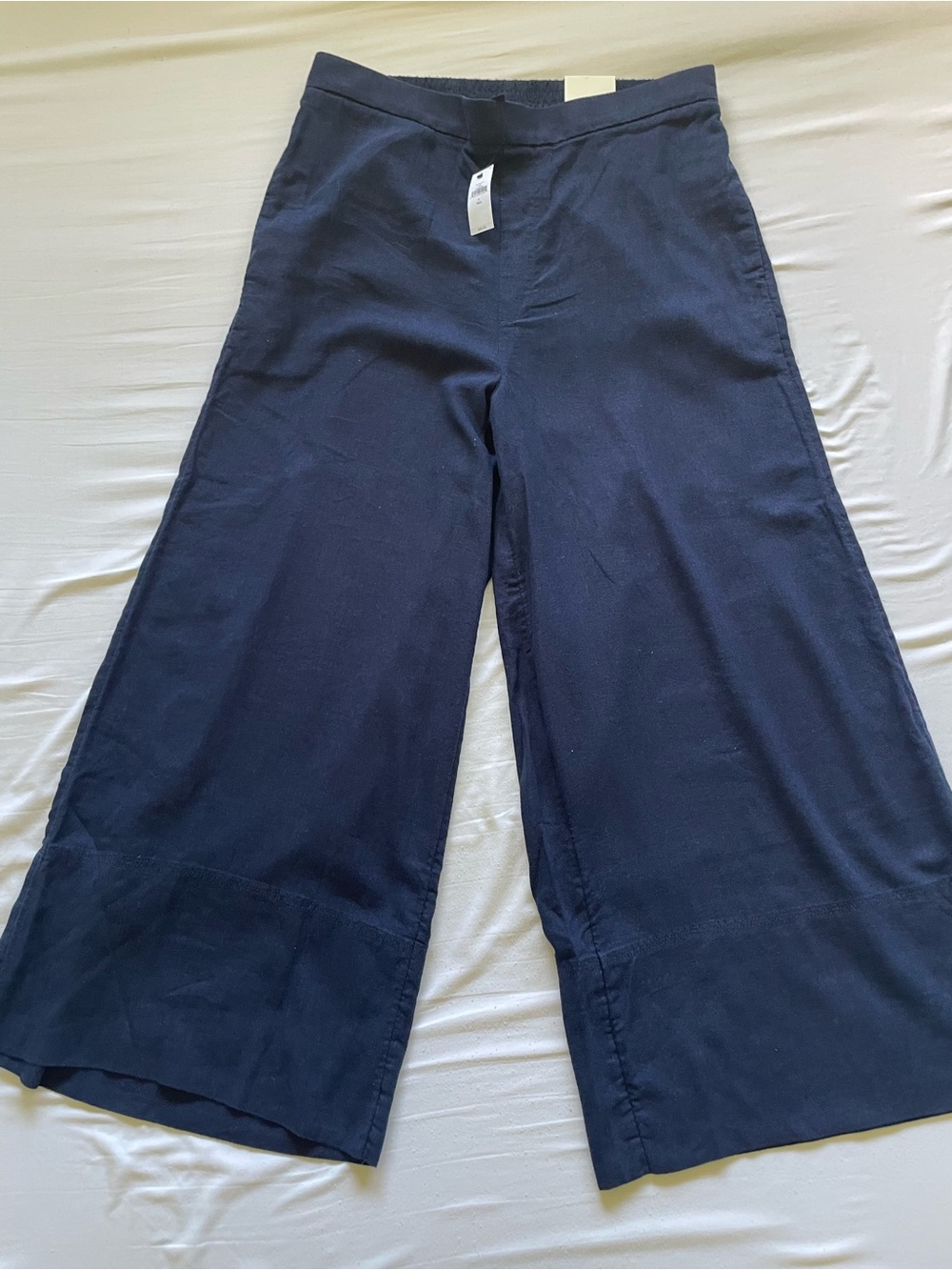 Banana Republic Wide-Leg Copped Pants